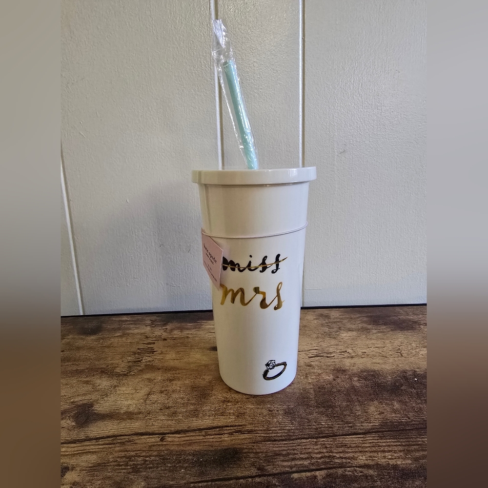 Kate Spade Miss to Mrs Tumbler
